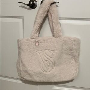Victoria's Secret Cream Tote Bag